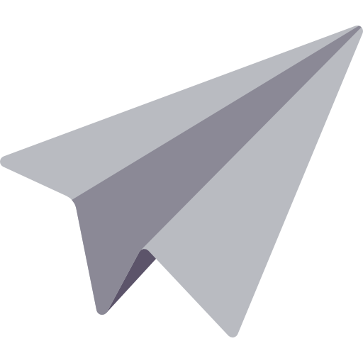 cartoon paper plane