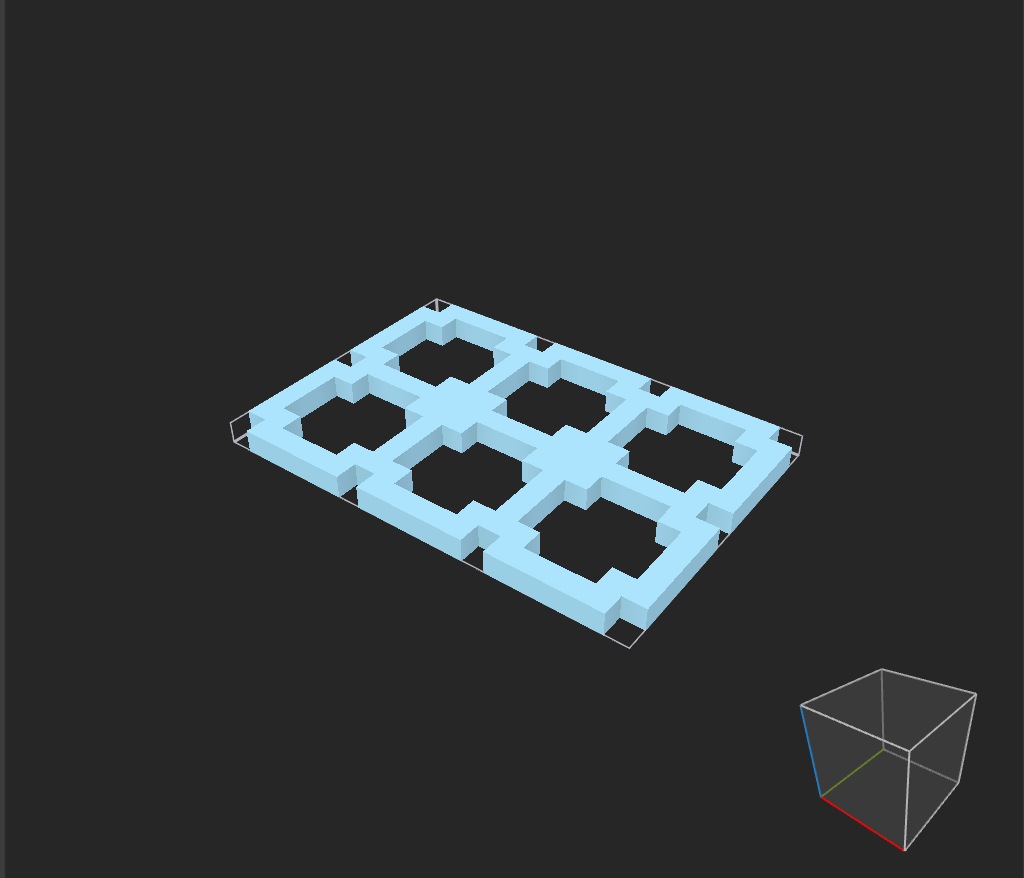 3D pixel soda-holder